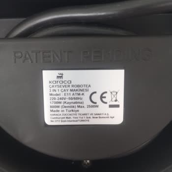 Karaca Züccaciye Trendyol Dan Almış Olduğum Karaca Markalı 3in1 Konuşan Çay Makinesi