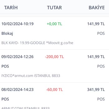Armut İzinsiz Para Çekme