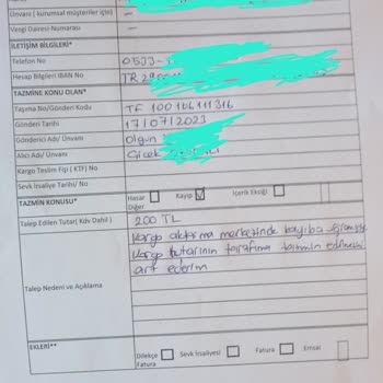 Başakşehir Tümsan2 Sürat Kargo 7 Aydır Kayıp Kargo Tanzim Yapamadı