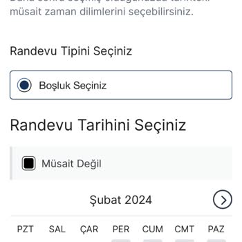VFS Global VFS Ankara Randevu Alamıyorum