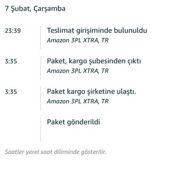 AGT Kargo Teslimat Problemi Ve İptal İşlemi
