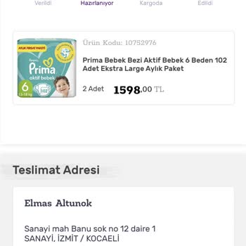Gratis Sipariş Verdiğim Ürünü Hala Göndermedi