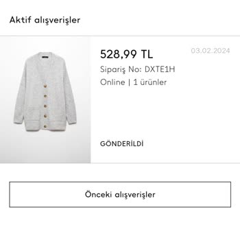 Mango Ürün Gecikme Ve Kargo İlgisizliği