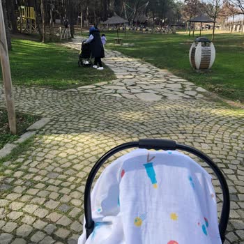 Kemerburgaz Kent Ormanı Bebek Arabası Düşüncesizliği