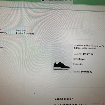 Skechers Ürün Değişiminde Sorun