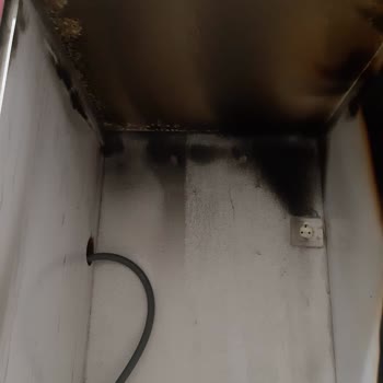 Beko Marka Makinenin Evi Yakması