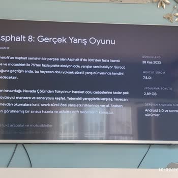 Asphalt 8 Philips 65pus8807 TV