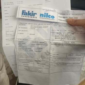 Fakir Ev Aletleri Robot Süpürge Performans Sorunları Ve Kullanıcı Deneyimi