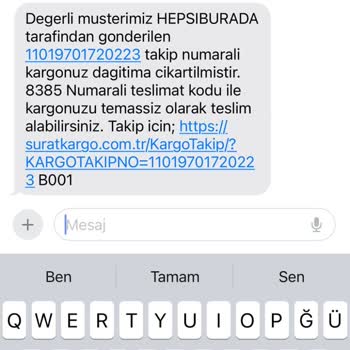 Sürat Kargo'nun Takipsizliği Ve Kafasına Göre İş Yapması