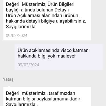 Viscojel Katmanı Kaç Cm? Yataş