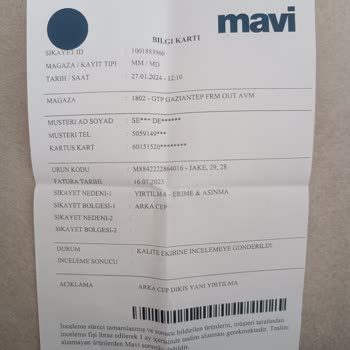 Mavi Pişmanlığı Bir Kez Daha Onaylandı