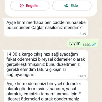Caddemagazasi.com Online Alışverişte Yaşanan Mağduriyet Talebi