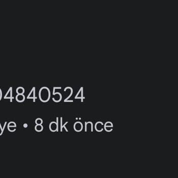 0850 484 05 24 Yanıltıcı Ve Şüpheli Arama