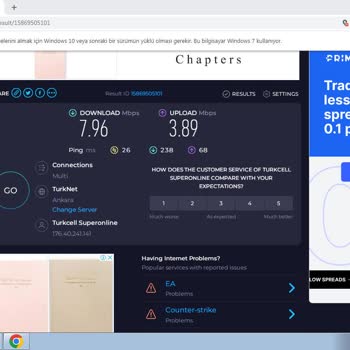 Superonline 25 Mbps İnternet Satıp 8.5 Mbps Hizmet Sunması