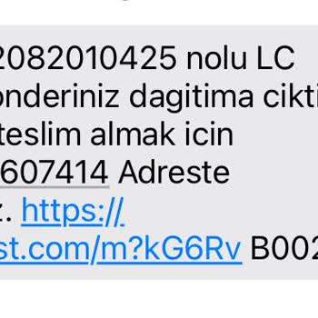 Kargoist Kargom Başkasına Teslim Edildi