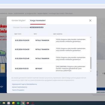 Aras Kargo Kargomu Dolaştırıp Duruyor. Teslim Etmiyor!