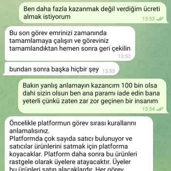 Trendyolmall1.com Telegram Grubu Mağduriyetim Ve Kaybım
