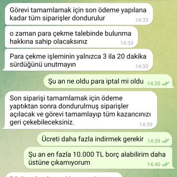 Trendyolmall1.com Telegram Grubu Mağduriyetim Ve Kaybım