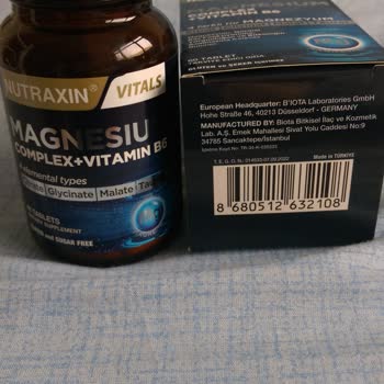 Nutraxin Vitaminin Tablet Sayısı Eksik Çıktı