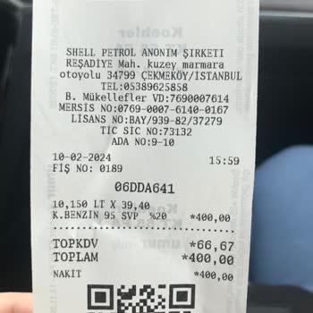 Shell Benzin Parasını Aldı Benzin Yok