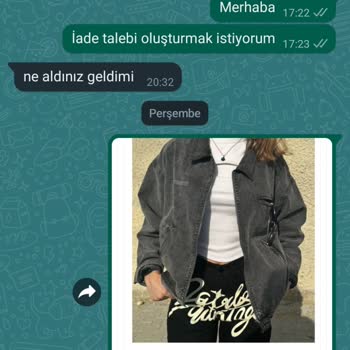 Charme Butik Ürünü Yanlış Yolladı Ve İade Değişim Yapmıyor