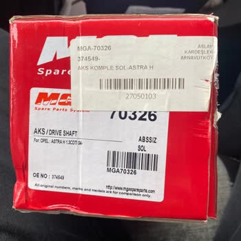 MGA Spare Parts System Aks Takımı Ve Kafası