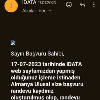 iData Almanya Ulusal Vize Randevu Tarihim 7 Aydır Atanmıyor!