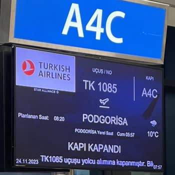 THY Erken Kapı Kapatma Ve Yalan Beyan