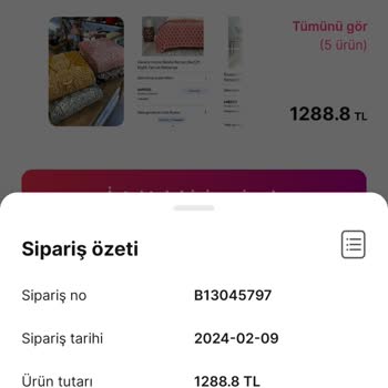Gardrops'un İptal Ettiğim Siparişin Ödemesini Yapmasını İstiyorum