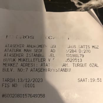 Ataşehir Andromeda Migros Umursamazlığı