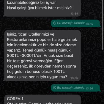 WhatsApp Hesabımın İzinsiz Kullanımı Hakkında Şikayet
