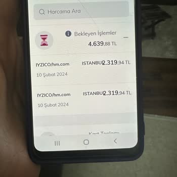 HM 2 Defa Para Çekti Ancak Ortada Sipariş Yok
