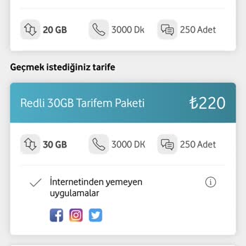 Vodafone İnternetten Yemeyen Uygulamalar?