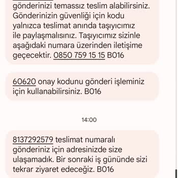 Trendyol Expressin Dağıtıma Çıkan Kargoyu Teslim Etmemesi