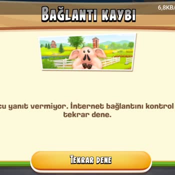 Mobil Veri İle Hay Day E Giremiyorum