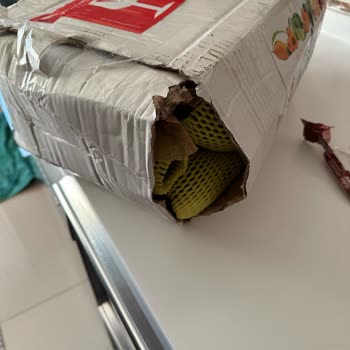MNG Kargo Gıda Paketim Kargoda Parçalanmış