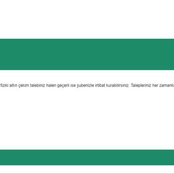 Kuveyt Türk, Altınları Teslim Etmek İçin 30 Güne Kadar Süre İstiyor.