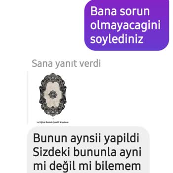 Allmira Halı Aldığım Halıyla Alakalı Mağdur Edilmem