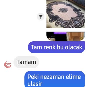 Allmira Halı Aldığım Halıyla Alakalı Mağdur Edilmem