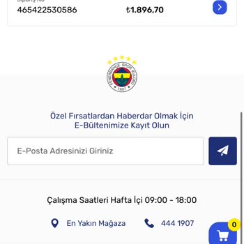 Fenerium Ödeme Bekleme Yazısı