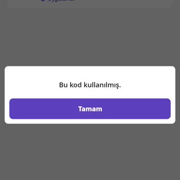 GetirYemek İndirim Kodu Hatası