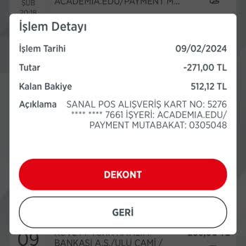 Academia.edu Academia. Edu İzinsiz Para Çekti