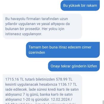 Obilet.com Anadolu Jet Bilet İptal Kesintisi