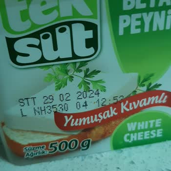 Teksüt Peynir Kokuyor Bozuk
