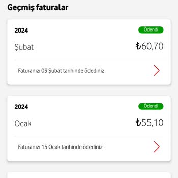 Vodafone Uyumlu Müşteri 10 GB Tarifesi 50 TL Den 220 TL Ye Çıkması