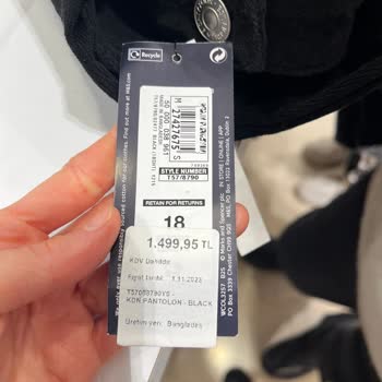 Marks And Spencer Gordion Şube Tutarsızlığı