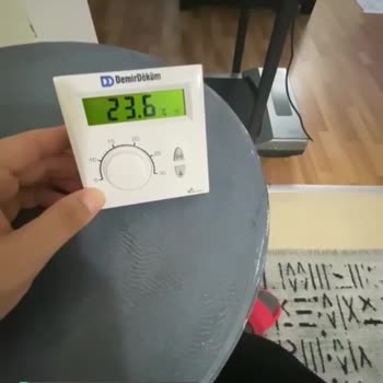 DemirDöküm Termostat Pil Kapağındaki Kırık Parça!