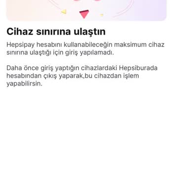 Hepsiburada Hepsipay Cihaz Sınırı Saçmalığı