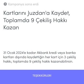 Akbank Jüzdan Uygulaması İphone 15 128 GB Çekilişi