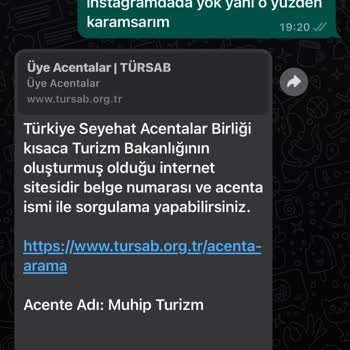 TÜRSAB Müşteri Hizmetleri İlgisizliği Ve Mağduriyet